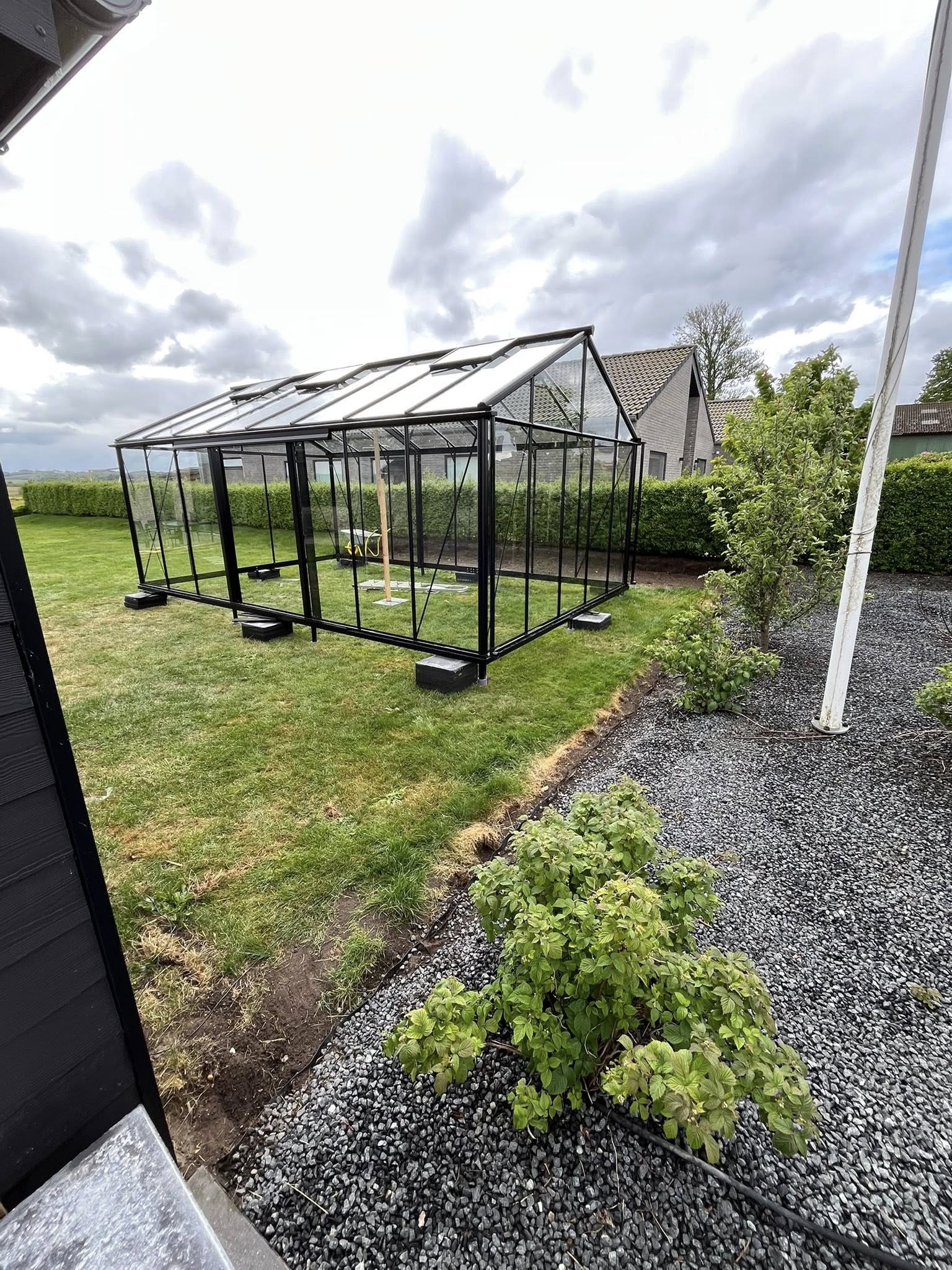 Opførelse af drivhus